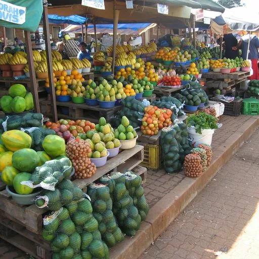 Markt in Südafrika